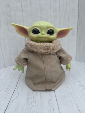 Star Wars Grogu Baby Yoda Mattel 2020 Plush Toy The Child Mandalorian Doll